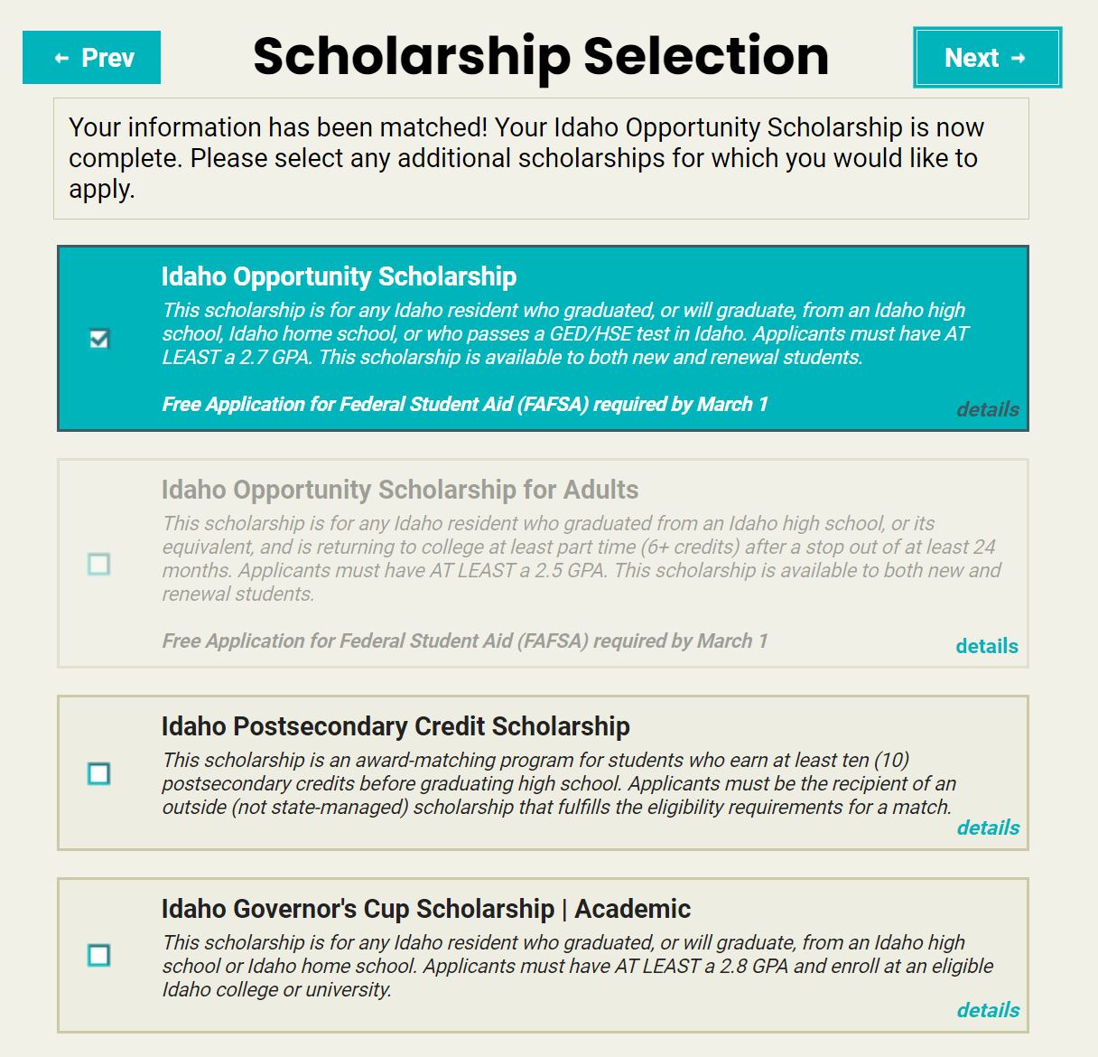 Scholarship Application Guide Next Steps Idaho 4434
